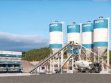 MEGA BETON SANTRALİ 200 m3 - TWINSHAFT MİKSER - ÜCRETSİZ NAKLİYE
