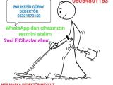 İKİNCİ EL DEDEKTÖRLERİNİZ DEĞERİNDE ALINIR TAKAS YAPILIR