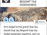 Erni bazalt küp taş,granit küp taş begonit küp Diyarbakır halil usta 
