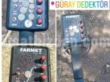 *FARMET 8-18 KHZ VLF DEDEKTÖR*  #derin #hassas #hafif  -8 kHz -18 kHz 32.5 cm BAŞLIKLI  ve 22lik başlık seçenekli