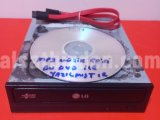 LG SATA DVD-ROM (PC için Dahili , Kablo hediye , Sorunsuz , İkinci El)
