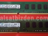 SAMSUNG 8 GB (4+4) 1333 Mhz DDR3 PC Masaüstü RAM (Sorunsuz , Orijinal, İkinci El)