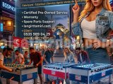 Used Foosball Tables Like New | Certified Service, Warranty & Spare Parts Support