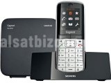 Gigaset SL400 Telsiz Telefon ve Baz istasyonu  (Prof. Model ,Renkli ekran , Sorunsuz)